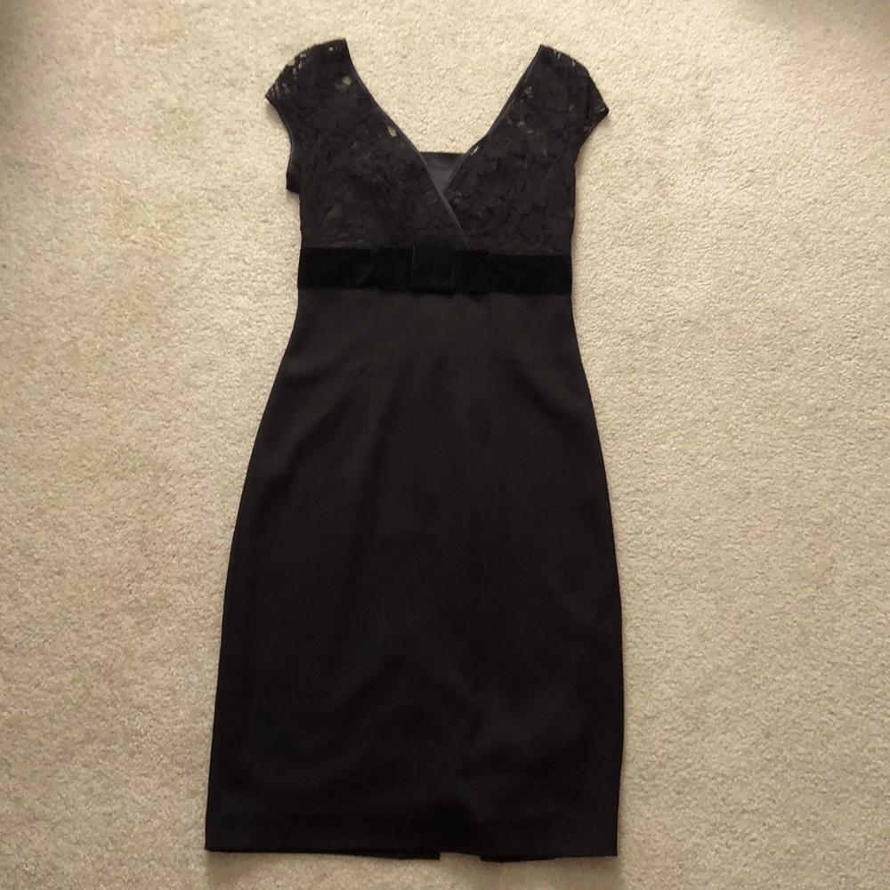 Elegant Black Lace Dress